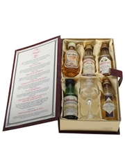 The Singles Bar Miniature Selection Bottled 1990s - Invergordon Distillers 5 x 5cl