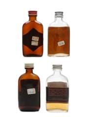 Assorted Blended Scotch Whisky Bottled 1970s 4 x 5cl