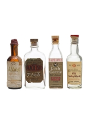 Assorted Blended Scotch Whisky Bottled 1950s 4 x 5cl