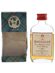 Macallan 10 Year Old Bottled 1970s - Gordon & MacPhail 4cl / 40%