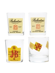 Ballantine's & J & B Tumblers