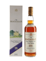 Macallan 1976 18 Year Old