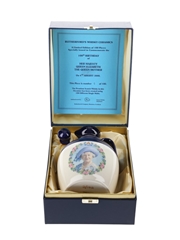 Rutherford's 100 Single Malts Ceramic Decanter 100th Birthday Of The Queen Elizabeth The Queen Mother 70cl / 40%