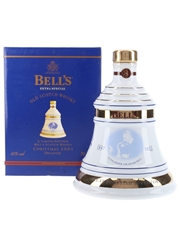 Bell's Christmas 2001 Ceramic Decanter