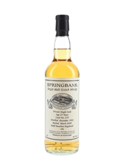 Springbank 1992 27 Year Old Private Single Cask 273