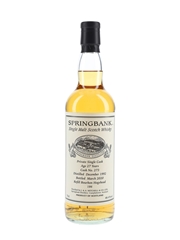 Springbank 1992 27 Year Old Private Single Cask 273