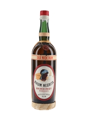 Bardinet Negrita Old Nick Rum Bottled 1960s 75cl