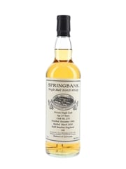 Springbank 1992 27 Year Old Private Single Cask 273