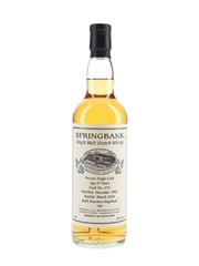 Springbank 1992 27 Year Old Private Single Cask 273