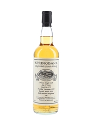 Springbank 1992 27 Year Old Private Single Cask 273