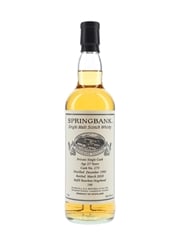 Springbank 1992 27 Year Old Private Single Cask 273