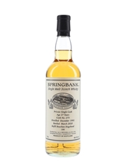 Springbank 1992 27 Year Old Private Single Cask 273