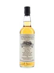 Springbank 1992 27 Year Old Private Single Cask 273