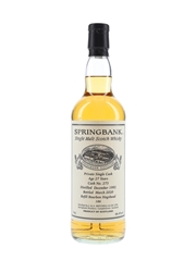 Springbank 1992 27 Year Old Private Single Cask 273