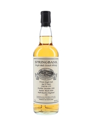 Springbank 1992 27 Year Old Private Single Cask 273