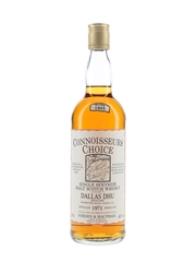 Dallas Dhu 1971 Connoisseurs Choice Bottled 1995 - Gordon & MacPhail 70cl / 40%