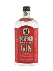Bosford Dry Gin Bottled 1950s - Martini & Rossi 75cl / 42%