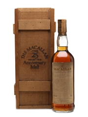 Macallan 1964 Anniversary Malt 25 Years Old - Giovinetti Import 75cl / 43%