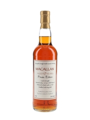 Macallan 1989 17 Year Old Private Edition