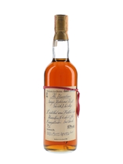 Macallan 1940 Handwritten Label