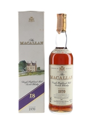 Macallan 1970 18 Year Old