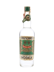 Wolfschmidt Vodka Bottled 1960s-1970s - Cora 75cl / 40%