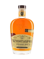 WhistlePig 10 Year Old Rye 100 Proof Pitt Cue Exclusive 75cl / 59.6%