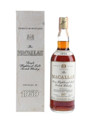 Macallan 1959 Campbell, Hope & King