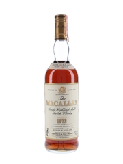 Macallan 1972 18 Year Old Bottled 1990s - Giovinetti 75cl / 43%