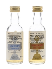 Campbeltown Commemoration 12 Year Old Bottled 1980s 2 x 5cl / 40%