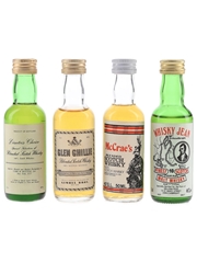 Assorted Blended Whisky Director's Choice, Glen Ghillie, McCrae's & Whisky Jean 4 x 5cl