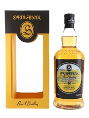 Springbank 1999 16 Year Old Local Barley Bottled 2016 70cl / 54.3%