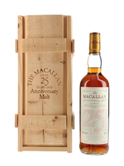 Macallan 1975 25 Year Old Anniversary Malt