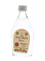 Bacardi Carta Blanca Bottled 1970s - Nassau, Bahamas 5cl / 40%