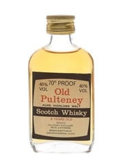 Old Pulteney 8 Year Old Bottled 1970s-1980s - Gordon & MacPhail 5cl / 40%