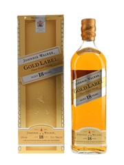 Johnnie Walker Gold Label 18 Year Old Bottled 1990s 70cl / 43%