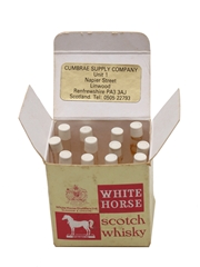 White Horse Scotch Whisky Case The World's Smallest Bottles Of Whisky 12 x <1cl / 40%