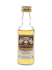 Cragganmore 1972 Connoisseurs Choice Bottled 1980s - Gordon & MacPhail 5cl / 40%