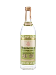Moskovskaya Russian Vodka Bottled 1960s 76cl / 40%