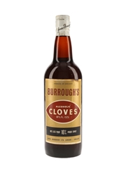 Burrough's Alcoholic Cloves Bottled 1950s 75.7cl / 5.7%