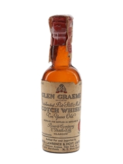 Glen Graeme 10 Year Old Unblended Pot Still Malt Bottled 1930s-1940s 4.7cl / 43%