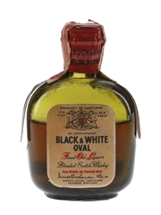 Buchanan's Black & White Oval 12 Year Old Bottled 1930s-1940s 4.7cl / 43.4%