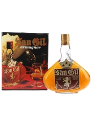 San Gil 3 Star Bottled 1980s - Domino 70cl / 40%