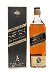Johnnie Walker Black Label Extra Special Bottled 1980s 75cl
