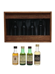 Specially Selected Malt Whiskies Aberlour, Glenlivet & Glen Moray 4 x 5cl / 40%
