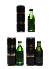 Glenfiddich Special Old Reserve Pure Malt Bottled 1980s-1990s 3 x 5cl / 40%