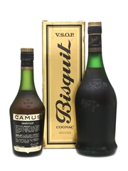 Bisquit VSOP & Camus VSOP Cognac  70cl & 35cl