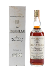 Macallan 1959 Campbell, Hope & King