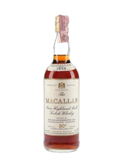 Macallan 1959 Campbell, Hope & King