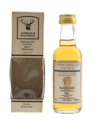 Bladnoch 1986 Connoisseurs Choice Bottled 1997 - Gordon & MacPhail 5cl / 40%